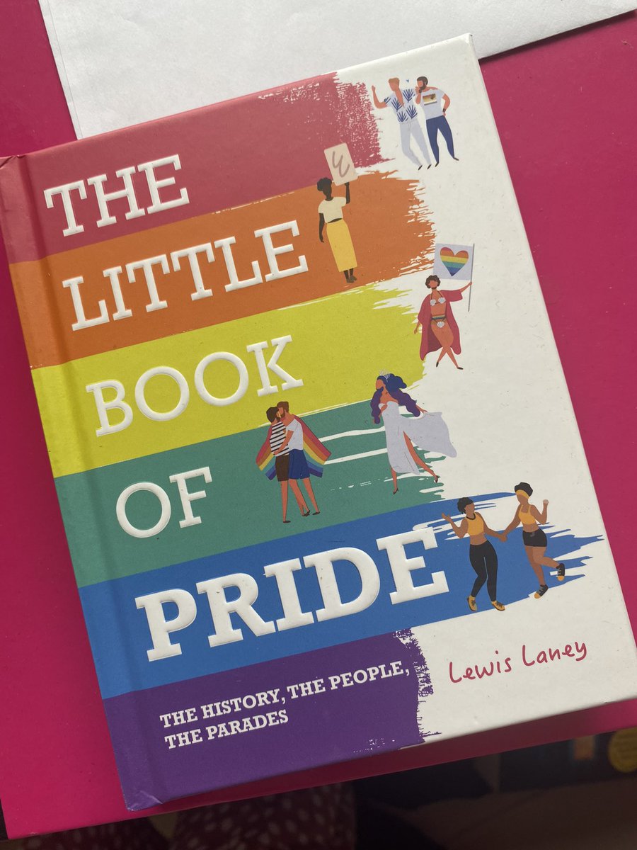MissCWard3's tweet photo. As it’s #PrideMonth , this is my next read by @mrlewislaney - before I’ve even got going I’m in love with the pages! Check it out. Children in Y5/6 at school will be listening to my assembly this week about Pride to deepen their respect, historical knowledge and understanding. https://t.co/VQcMIXJLuC