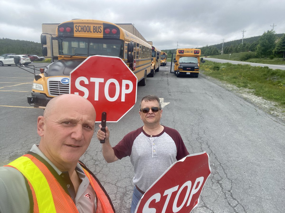 Final bus duty with this guy - have a great retirement Keith!