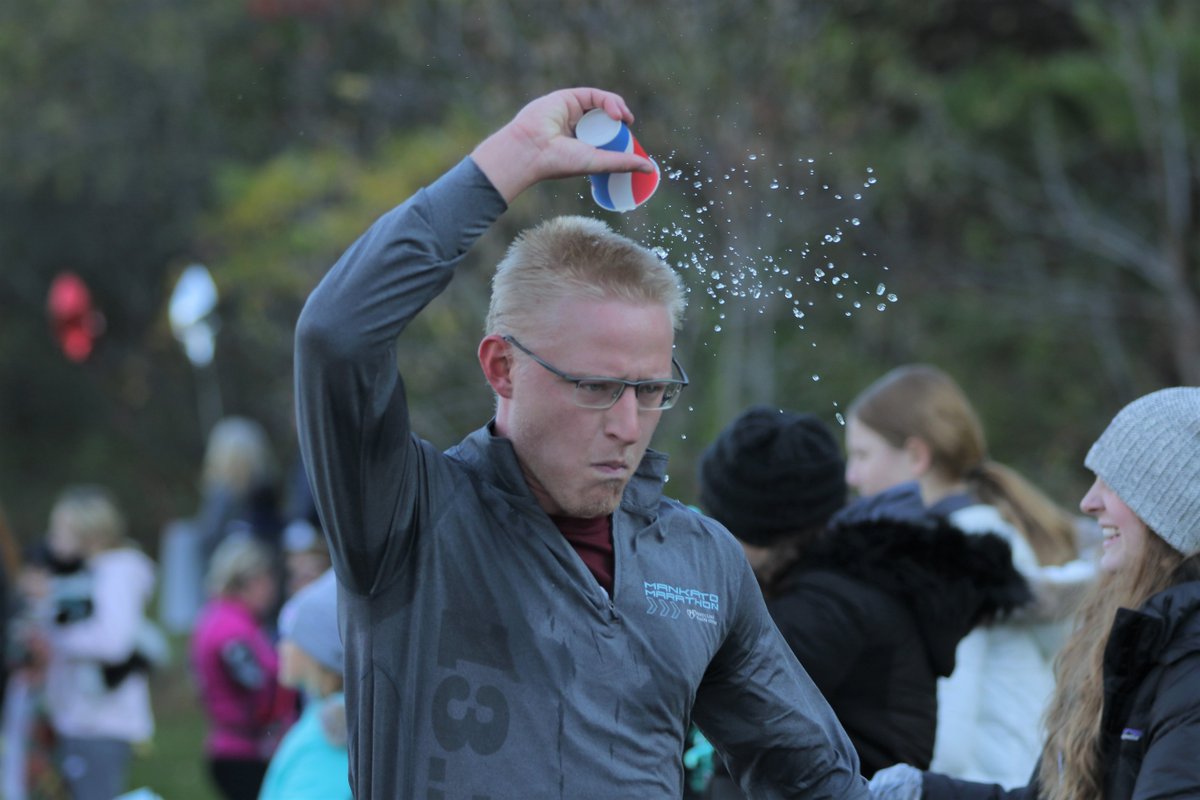 Mankato Marathon (@mankatomarathon) on Twitter photo ๐ฆ It's #NationalHydrationDay! Did you know the human body contains more than 60% water?!? Be sure to stay hydrated along your run!
๐ข Shout out to our Water Stop sponsor by <a href="/federatedins/">Federated Insurance</a>! #MankatoMarathon ๐ฆ It's #NationalHydrationDay! Did you know the human body contains more than 60% water?!? Be sure to stay hydrated along your run!
๐ข Shout out to our Water Stop sponsor by <a href="/federatedins/">Federated Insurance</a>! #MankatoMarathon