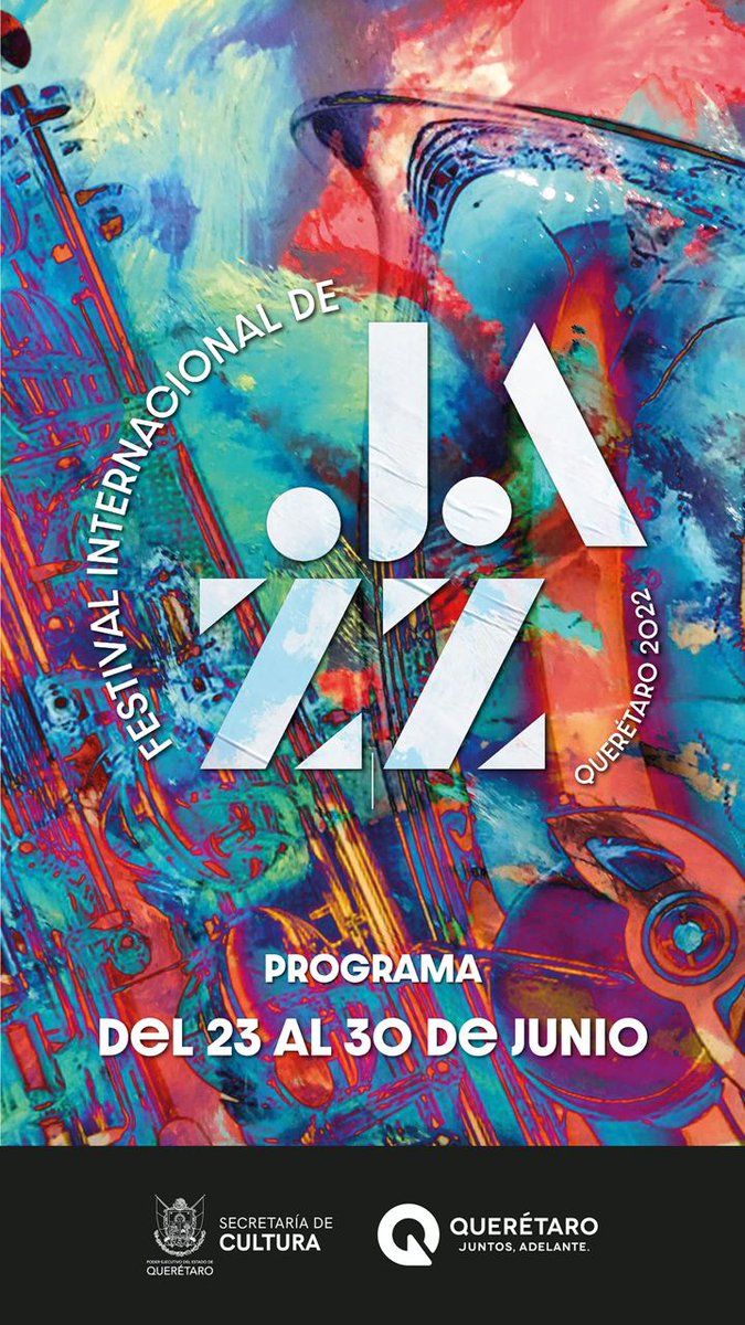 redidmx's tweet photo. ¡Hoy empieza el Festival Internacional de Jazz de Querétaro!
🎷Consulta aquí el programa:🎶
👇https://t.co/alvVcrq3SU https://t.co/ixCe2pyPWD