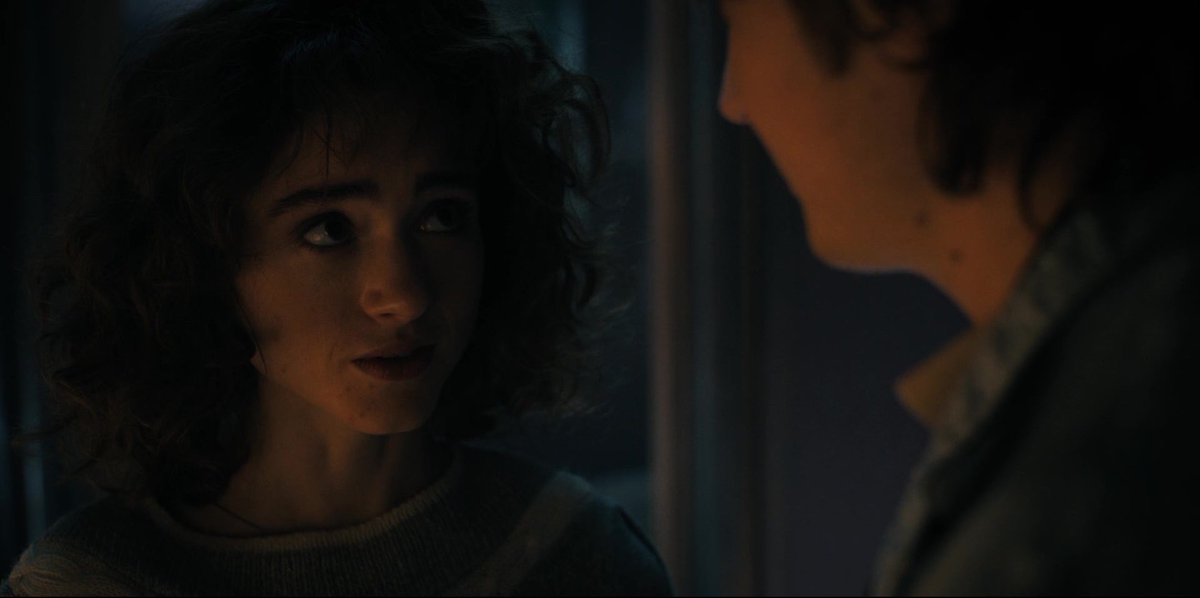 i just think the way nancy wheeler looks at steve harrington