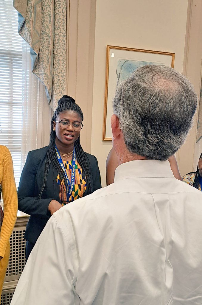 Justina Onumah (PhD) (@justnumah) on Twitter photo It was a real honour and privilege meeting and interacting with the Governor of <a href="/delaware_gov/">Delaware.gov</a> <a href="/JohnCarneyDE/">Mayor John Carney</a> . These are among the many opportunities <a href="/WashFellowship/">MandelaWshFellowship</a> gives young African leaders <a href="/WashFellowship/">MandelaWshFellowship</a> <a href="/USEmbassyGhana/">U.S. Embassy Ghana</a> @DepartmentOfUS1 @IREXintl It was a real honour and privilege meeting and interacting with the Governor of <a href="/delaware_gov/">Delaware.gov</a> <a href="/JohnCarneyDE/">Mayor John Carney</a> . These are among the many opportunities <a href="/WashFellowship/">MandelaWshFellowship</a> gives young African leaders <a href="/WashFellowship/">MandelaWshFellowship</a> <a href="/USEmbassyGhana/">U.S. Embassy Ghana</a> @DepartmentOfUS1 @IREXintl