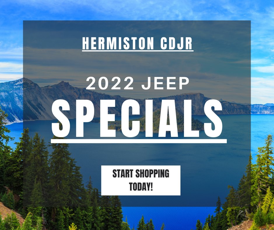 Enjoy your Saturday a little bit extra by taking advantage of our 2022 <a href="/Jeep/">Jeep</a> Specials while they last! bit.ly/3n3p2iw