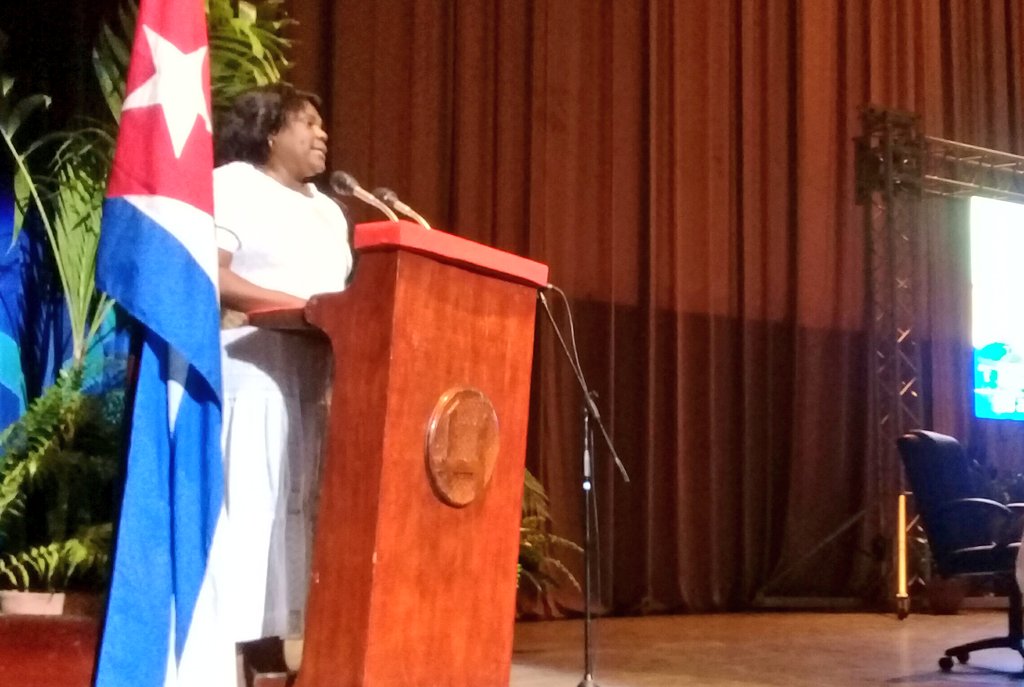 Gob_StgoDeCuba's tweet photo. La Ceremonia de inauguración de la XVII Feria Internacional #Expocaribe2022 acontece hoy en el Complejo Cultural Heredia de #SantiagodeCuba, con la presencia del Ministro del MINCEX @R_Malmierca, y las principales autoridades del Partido y el Gobierno en la provincia.
#Expocaribe https://t.co/6pNsPou4hS