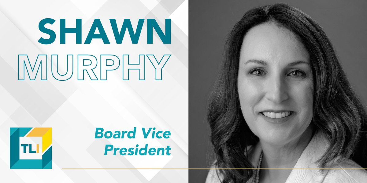Meet TLI's Board Vice President, Shawn Murphy! Read more about Shawn on our website: bit.ly/3IEQsnt