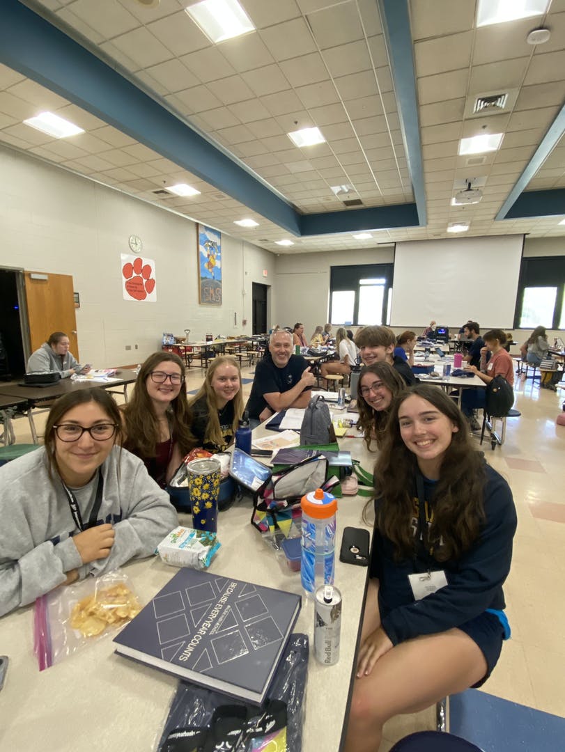 Having a BLAST at Jostens's Summer Camp--already hard at work on the 2023 yearbook! #salinian #yearbooklove @jostensyearbooks