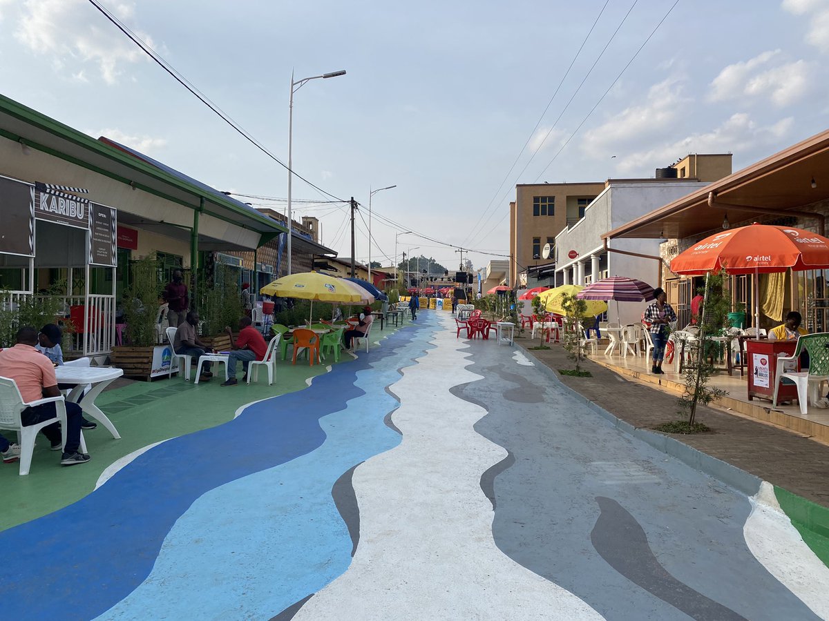IlijaGubic's tweet image. For those of you attending #CHOGM2022 in #Kigali &amp;amp; enjoy discovering new &amp;amp; different places - visit #Biryogo. Neighborhood turned their streets into public open spaces. Mayor @PudenceR is championing participatory approach to urban planning &amp;amp; implementing community initiatives.