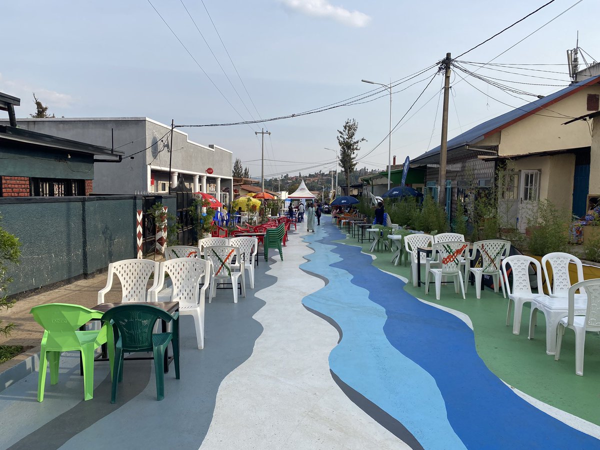 IlijaGubic's tweet image. For those of you attending #CHOGM2022 in #Kigali &amp;amp; enjoy discovering new &amp;amp; different places - visit #Biryogo. Neighborhood turned their streets into public open spaces. Mayor @PudenceR is championing participatory approach to urban planning &amp;amp; implementing community initiatives.
