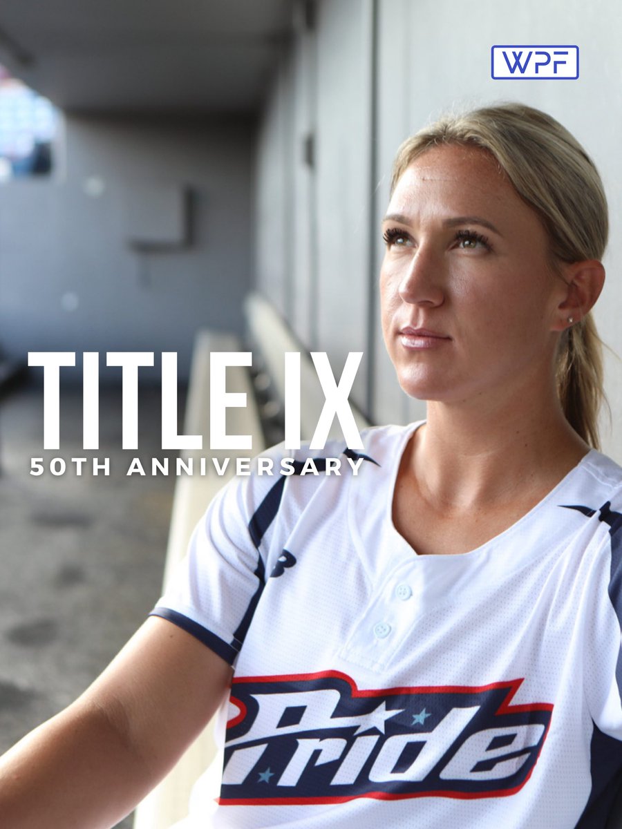 Celebrating the 50th Anniversary of #TitleIX and its lasting effects on women in sports. 

Thank you to those who came before. We honor your legacy and will continue to fight the good fight! 

#ProtectHerDream | #TitleIX50