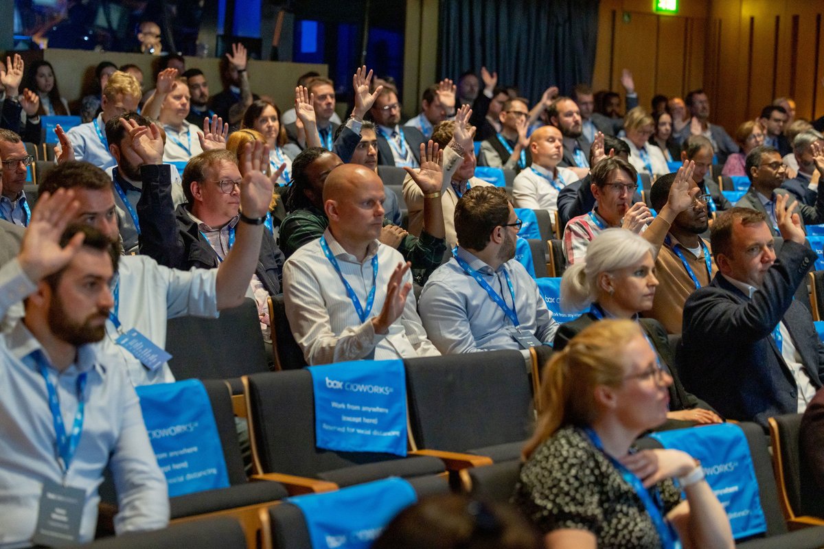 marcorohr's tweet photo. CIOWorks is officially over! I am grateful to all our attendees and look forward to seeing our customers, partners and colleagues drive the future of work!

#boxcioworks #boxcioworks2022 #box #box_emea https://t.co/7A1HJ32WcL