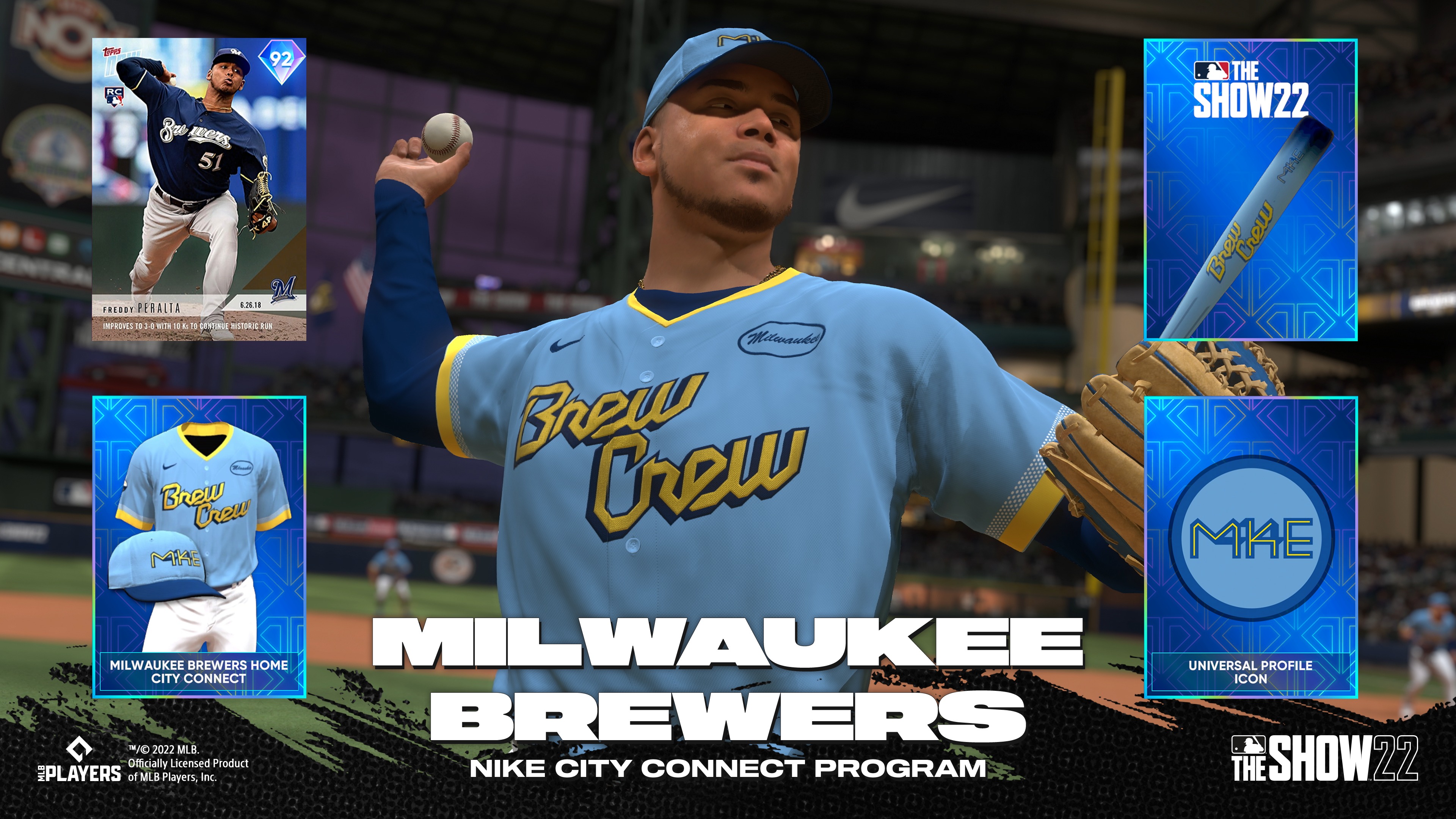 MLB The Show on X: These new Nike City Connect jerseys and Freddy