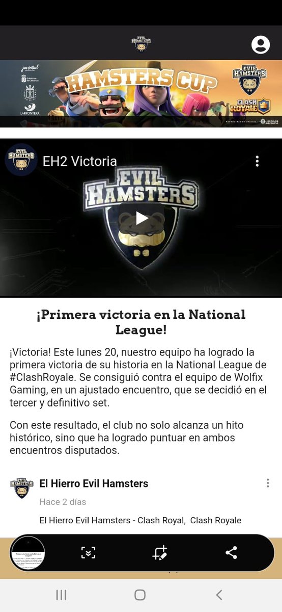 ehamstersclub's tweet photo. Lo pedíais a gritos, pues ya lo tenéis. ¡¡La web y la app de Evil Hamsters ya están disponibles!! Hacednos una visitilla a la web, descargaros la app y comentadnos 😉🐹 

Página web: https://t.co/zgPXb6tREL

App Android: https://t.co/kKXxk6f0OM

App IOS: https://t.co/JDqveUf5nx https://t.co/4CzSmNdeie