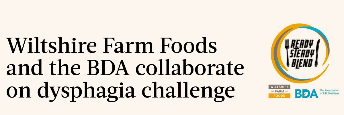 SNwff's tweet photo. Happy #DW2022! We have collaborated with the @BDA_Dietitians to create an educational video for #HCPs, highlighting some of the challenges those living with #dysphagia may face when it comes to mealtimes. Read about our collaboration in the latest issue of @rcslt_bulletin https://t.co/QNsEhEzvqy
