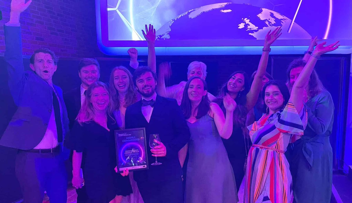 GreenhouseComms's tweet photo. Last night, we were highly commended in the Communications Agency of the Year category at the
@BusinessGreen #BGLAwards.
To celebrate 🎉 check out our blog which outlines some of our highlights from 2021-22: https://t.co/jX999lMagc https://t.co/x3M8Q8EjQa
