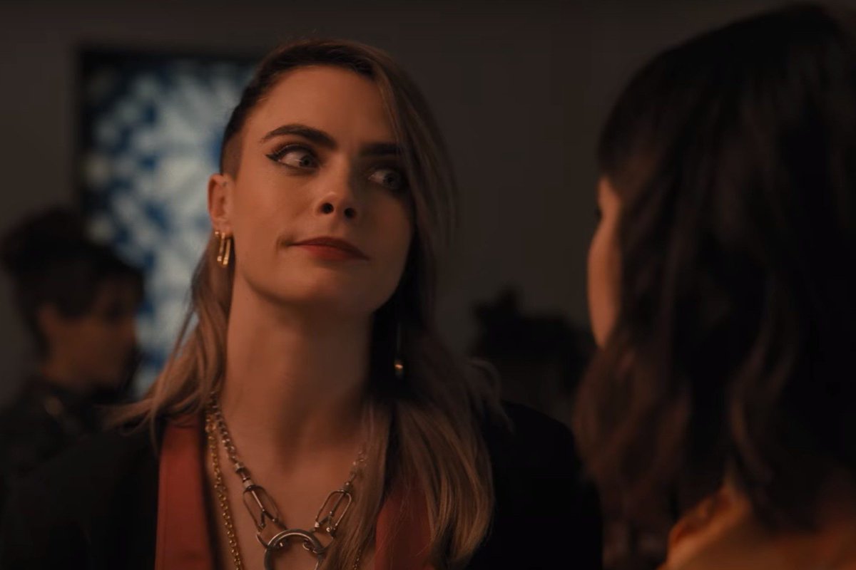 RadioTimes's tweet photo. Cara Delevingne teases ‘twists and turns’ with her #OnlyMurders character

https://t.co/3QDtUoWIc7 https://t.co/saKXE5FrSw
