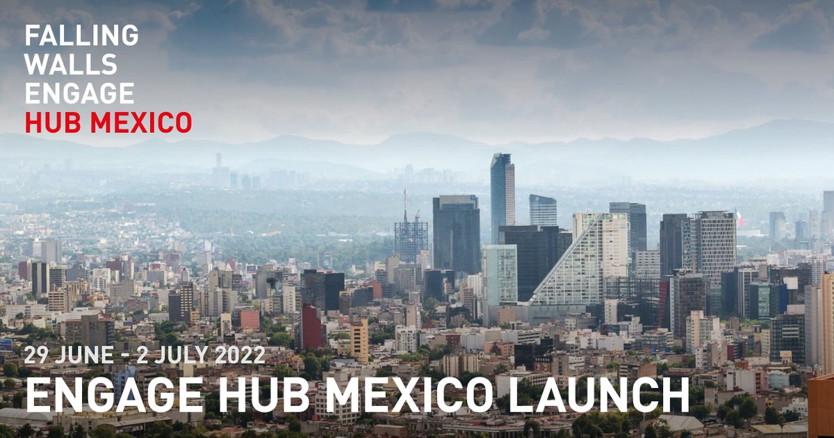 Falling_Walls's tweet photo. #FallingWallsEngage is thrilled to launch the #HubMexico next week together with our partners @pautaac, @conocimientouam, @concyteq, Tlaloque & more to explore #ScienceEngagement in 🇲🇽
Check out the online program: https://t.co/SVYFryASWv
#DivulgaciónCientífica #EngageHubs https://t.co/24W91h0jXO
