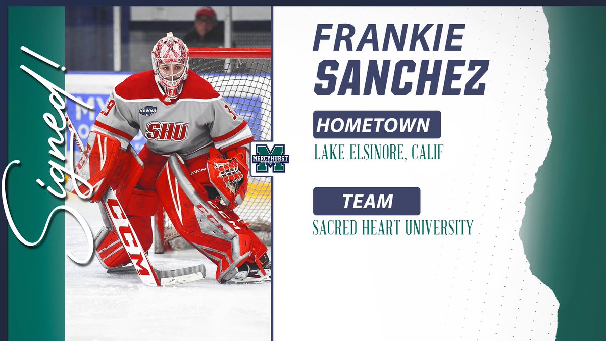 One more transfer coming to Erie! Please welcome Frankie Sanchez who started her career at Sacred Heart! She played in 79 games over four seasons with the Pioneers!