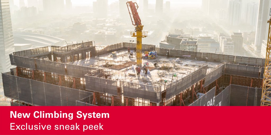 PERIgroup's tweet photo. All fans of and experts in #ClimbingTechnology: Join us on our trip to South Korea and experience first-hand how our new RCS MAX Rail #ClimbingSystem makes #construction sites safer and more efficient. Exclusive sneak peek now in the photos. 👇 #PERI https://t.co/SxYOe1Th1Q