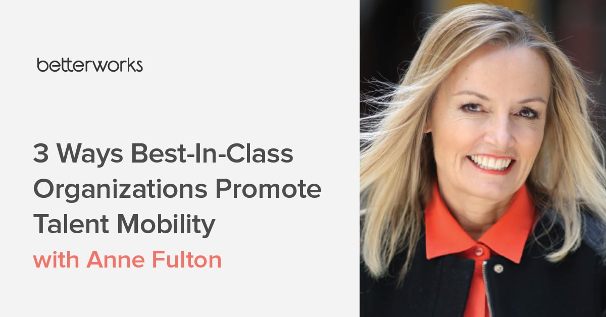 Betterworks's tweet photo. "Talent mobility programs have had a proven impact on employee retention," said @Anne_Fuel50, founder and CEO of @fuel50, at EmpowerHR. 

https://t.co/D26lqmR12s 

#empowerHR #talentmobility https://t.co/5C3UUrwnTC