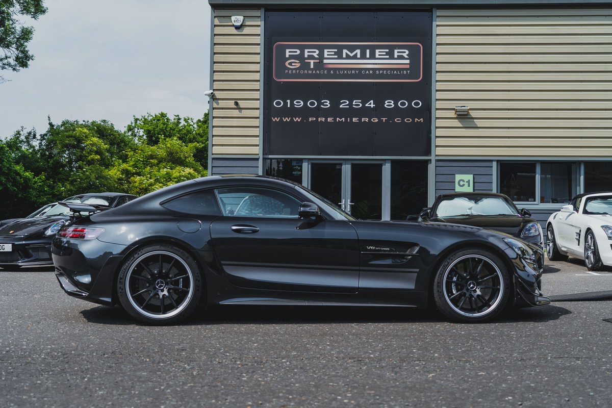 Premier_GT's tweet photo. FULL STEALTH MODE ENGAGED. ๐ค ๐
1 owner, 2020 (70) Mercedes-AMG GT-R Pro now in stock. 8,000 miles. Enormous specification. Full PPF. Mercedes Warranty until September 2023. ๐
Full details will be up on https://t.co/AheuYP2WR9 soon. ๐
#mercedesamg #gtrpro #premiergt https://t.co/3JTJfsZj8G