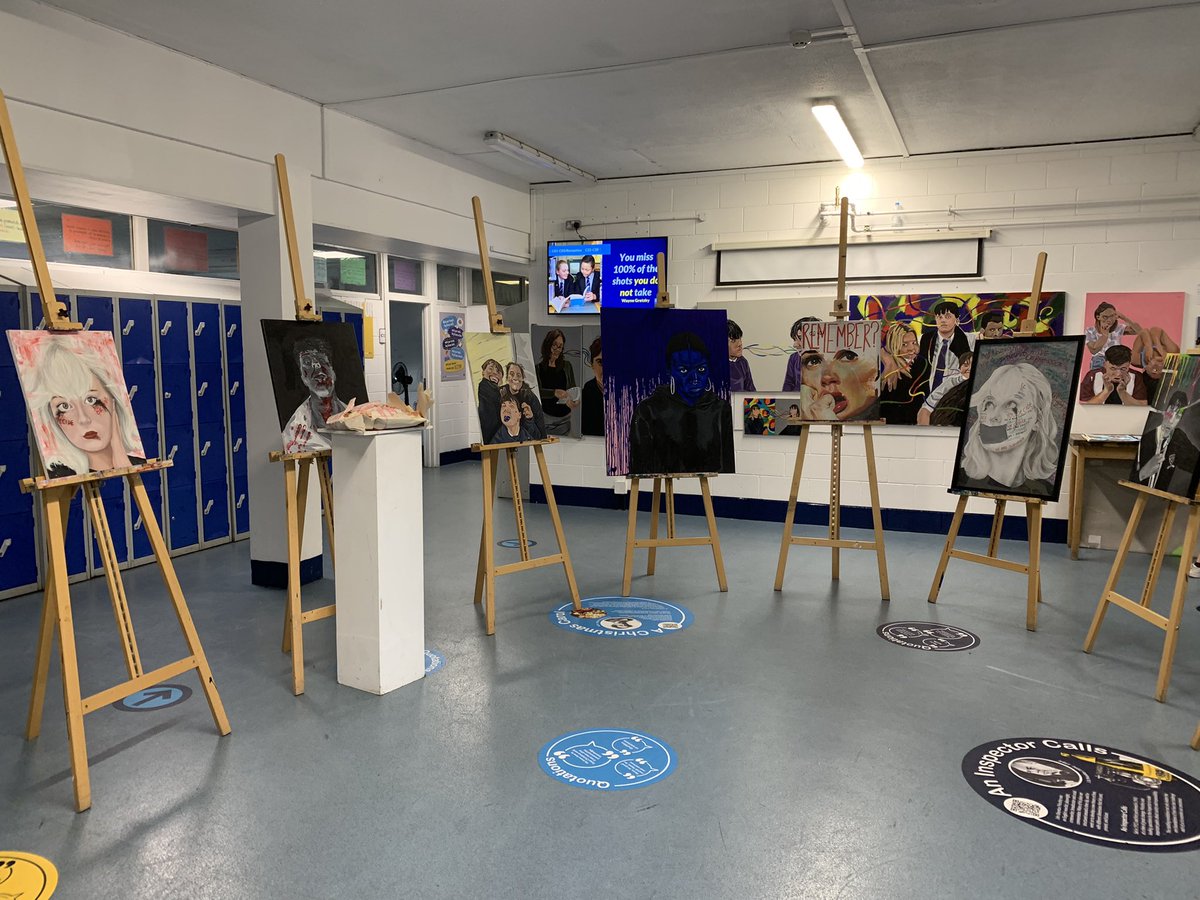 The art exhibition is open at <a href="/BOLHS_ARTDESIGN/">BOLHS_Art and Design</a>  #bolhsartshow