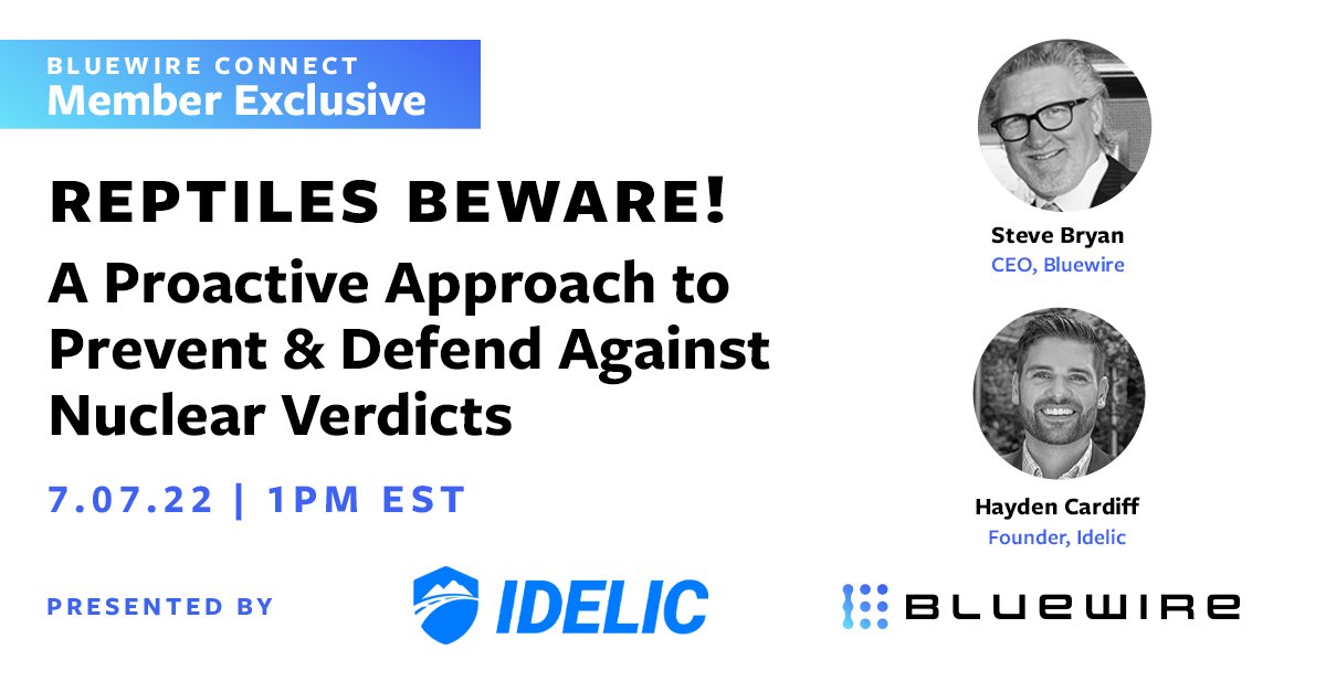 Idelic Founder & Chief Innovation Officer, Hayden Cardiff, and Bluewire LLC’s CEO Steven Bryan will combine their expertise in an exclusive virtual event July 7 @ 1pm EST. Register today on Bluewire Connect. Not yet a member? It'sfree. Join today: hubs.li/Q01fn-ZZ0