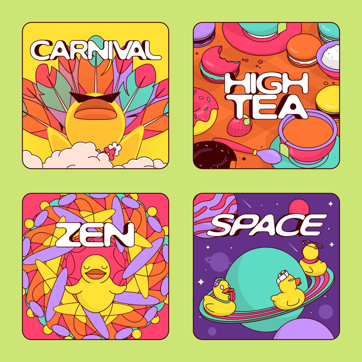 Rubber Duck Bath Party tweet media