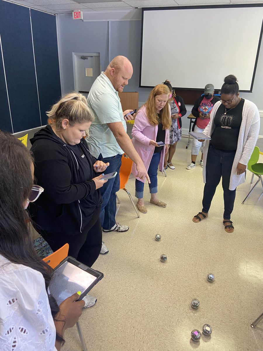 MCSmith_1991's tweet image. Teacher are excited about our summer @BootUpPD training with @CodingMcKay. Teachers are also learning to code @Sphero robots and prepare for @SCS_CCTE @SCSK12Unified student competitions.