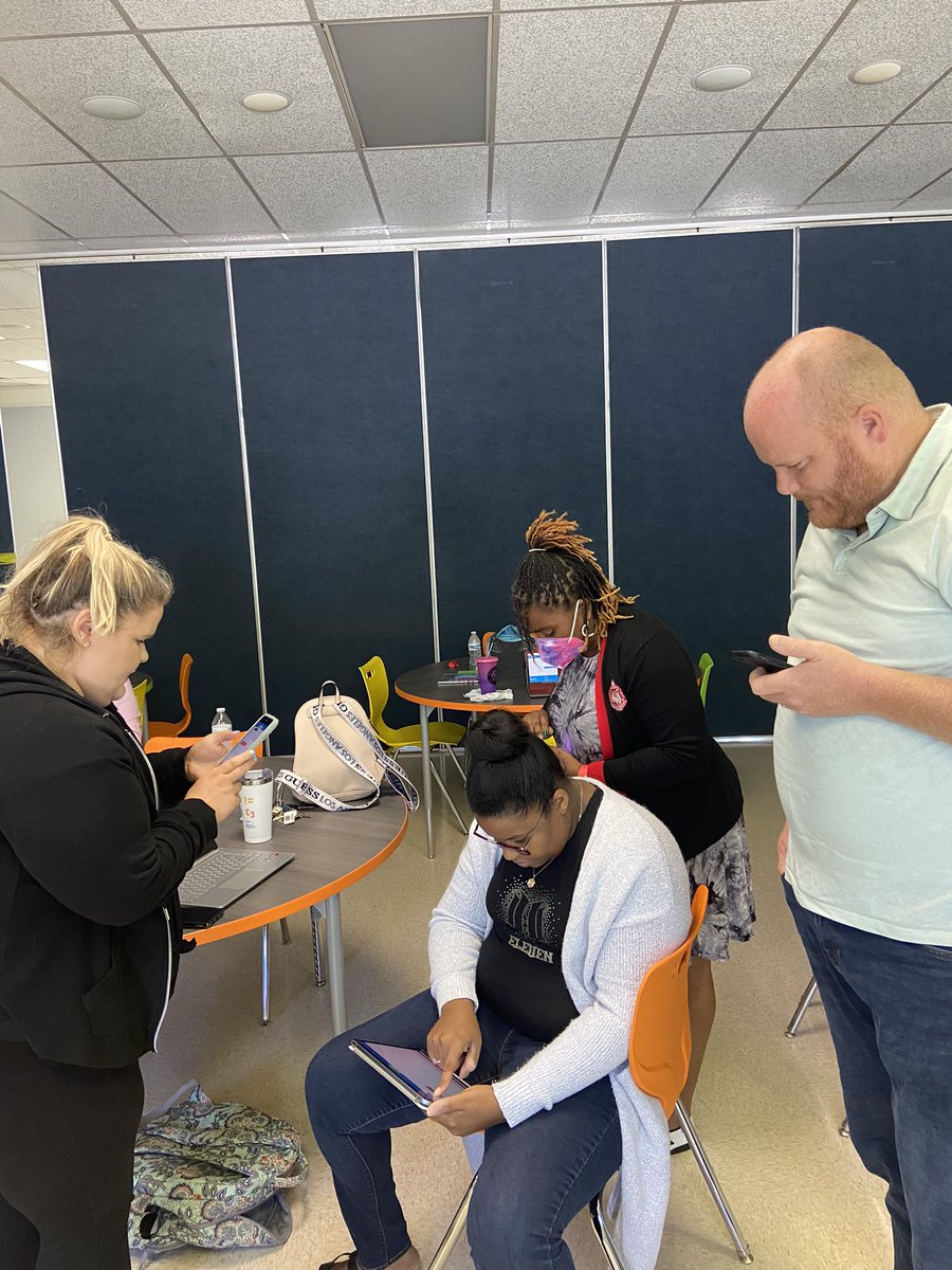 MCSmith_1991's tweet image. Teacher are excited about our summer @BootUpPD training with @CodingMcKay. Teachers are also learning to code @Sphero robots and prepare for @SCS_CCTE @SCSK12Unified student competitions.