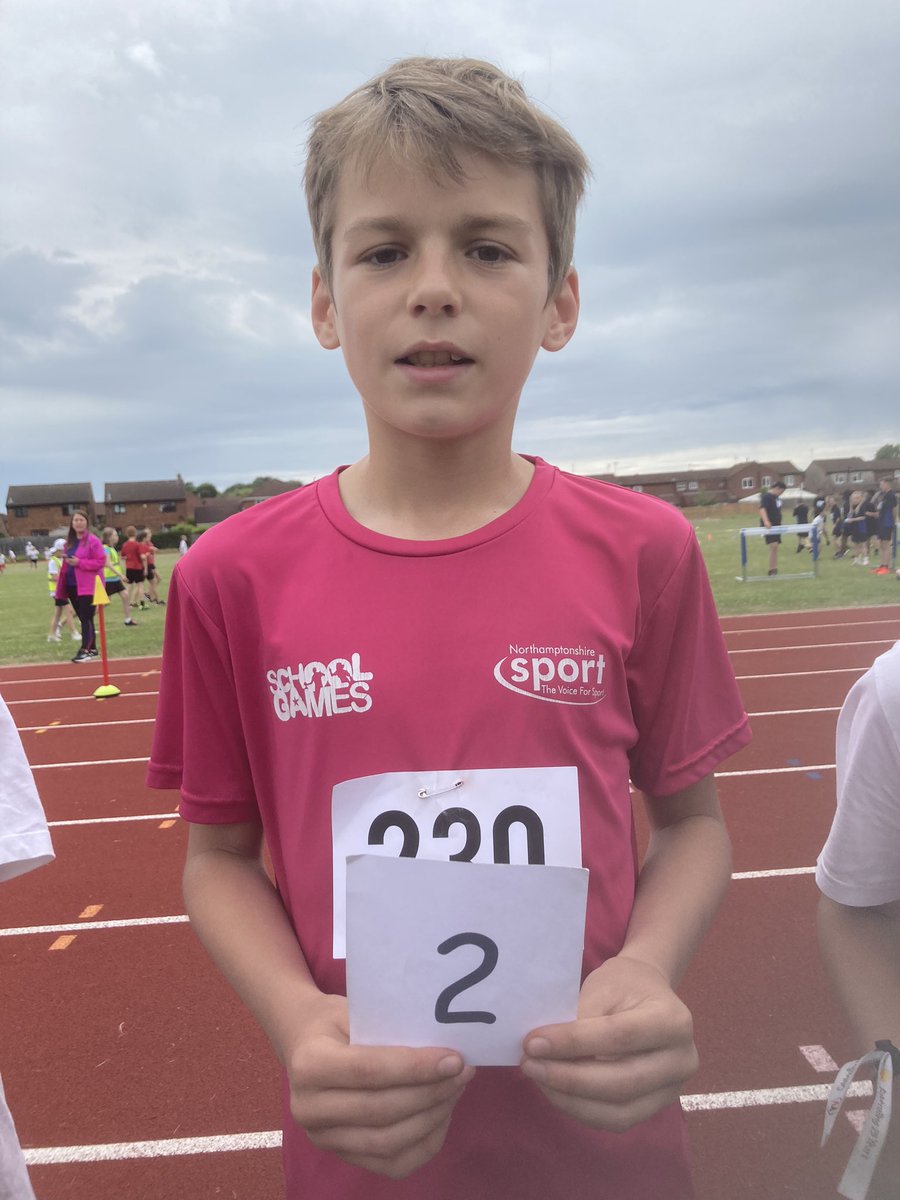 Some excellent personal performances today at the Quad Kids in the sprints. Well done! <a href="/SNDSchoolSport/">SND School Sport</a> <a href="/Nsport/">Northamptonshire Sport</a>