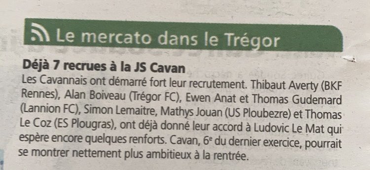 ‼️REVUE DE PRESSE‼️