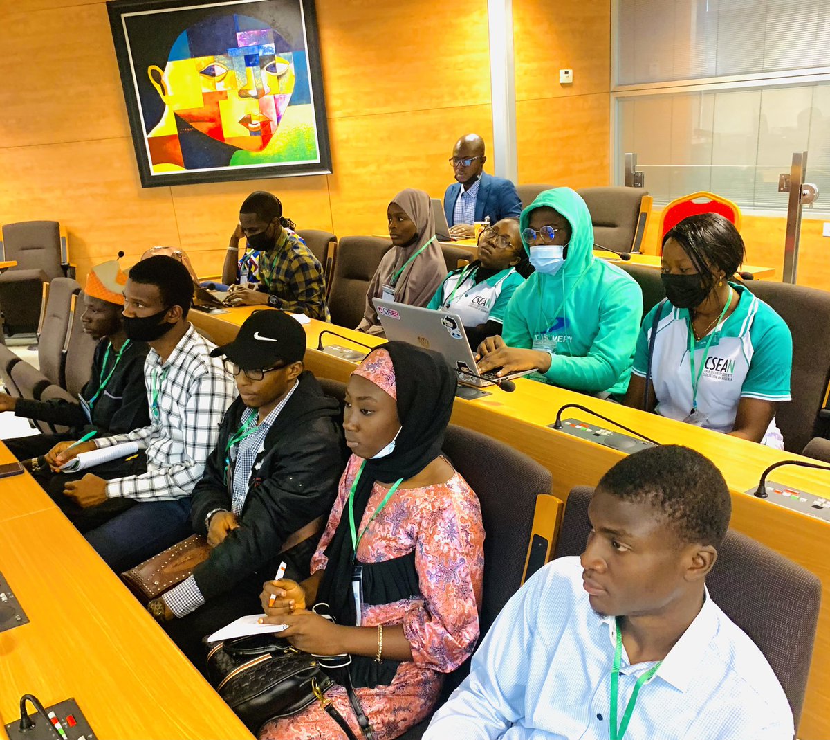 DoHAfrica's tweet photo. Members of @DiaryOfHackers community were present at the  #CyberSecureNG as volunteers and participants.

Thank you to @cyberexpertsng for trusting that we can do the job.

#volunteer #infosec #cybersecurity https://t.co/tYrrDE1RBg