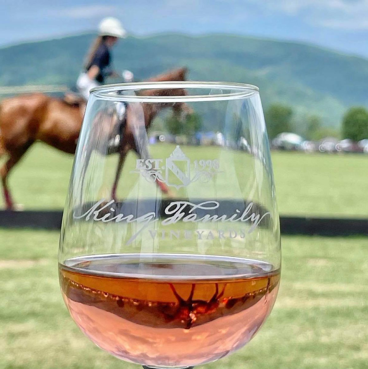 kingvineyards's tweet photo. Join us this Sunday, 6/26 for @roselandpolo! We will have food trucks to take care of lunch Hope to see you field-side! 🐎 #wine #vawine #winetasting #polo #roseandpolo #foodtrucks #eatlocal #drinklocal #horses #getoutside #exploreva #crozetva #charlottesville https://t.co/CRGYgaXIte