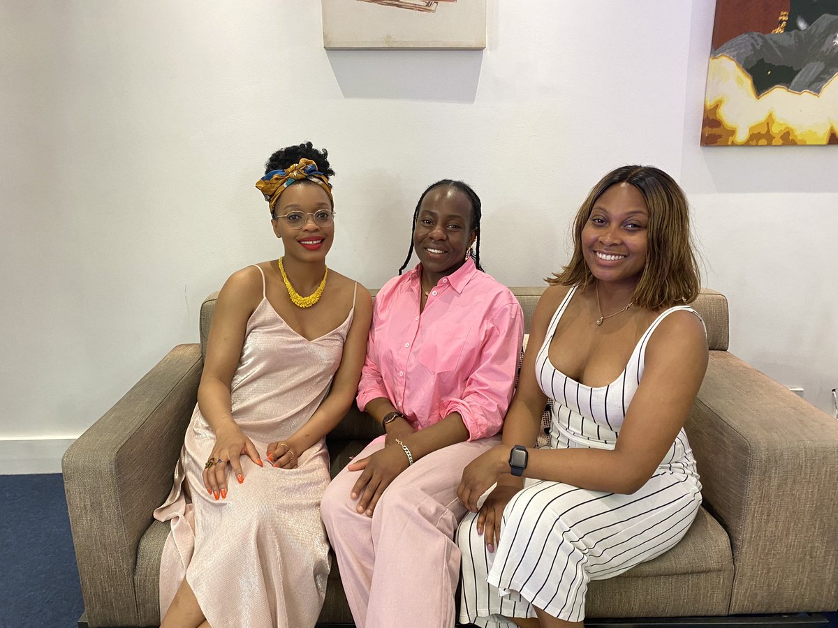 itsacontinent's tweet image. Really excited to have been back in a studio yesterday! 🤗 

We recorded a special bonus episode with Juliana from @nsimnpod, where we discuss It’s a Continent’s origin story 🌚 our writing process, podcasting, and more 🙌🏾🙌🏾

Coming out on 7th July - our pub day 📚