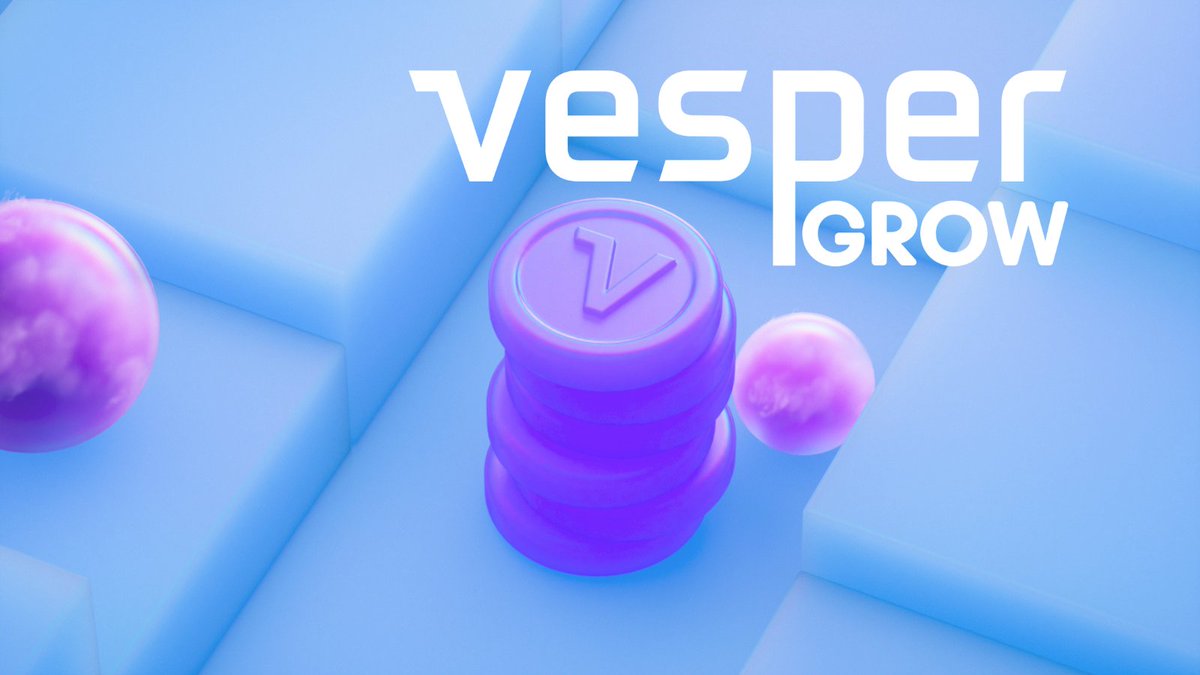 VesperFi's tweet photo. Vesper's Grow pools offer varying strategies –– from Conservative to Aggressive –– enabling you to grow your #crypto stack over time. 

Available on ETH mainnet, plus @0xPolygon and @avalancheavax for a lower-fee #DeFi experience. 

https://t.co/hkJSJvIiit https://t.co/ir9ZWwV6vK