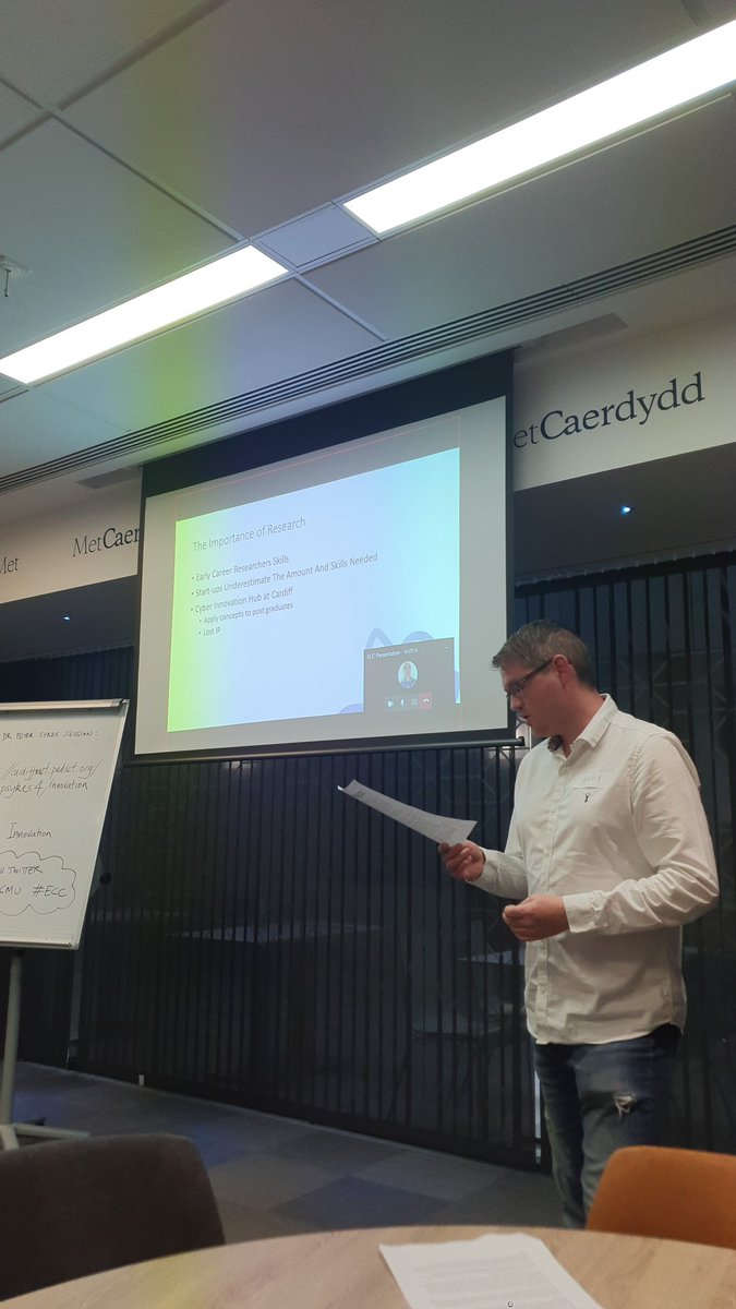 CAWR_CMU's tweet photo. 'Everyone can be entrepreneurial' so true.... great #ECC event so far.... with @CSS_Research #PeterSykes and @AlacrityUK ... @steve_aich to come after the break along with #RaeDePaul .... #innovating  #inspiring https://t.co/BDcjpkhuNk