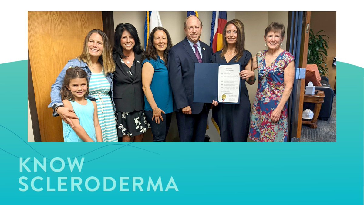 SclerodermaCO's tweet image. A huge thank you to Colorado Springs Mayor John Suthers for formally recognizing June as Scleroderma Awareness Month!   
@cityofcos
#KnowScleroderma #TealForScleroderma
#ColoradoSpringsmayor #scleroderma  #RockyMountainscleroderma