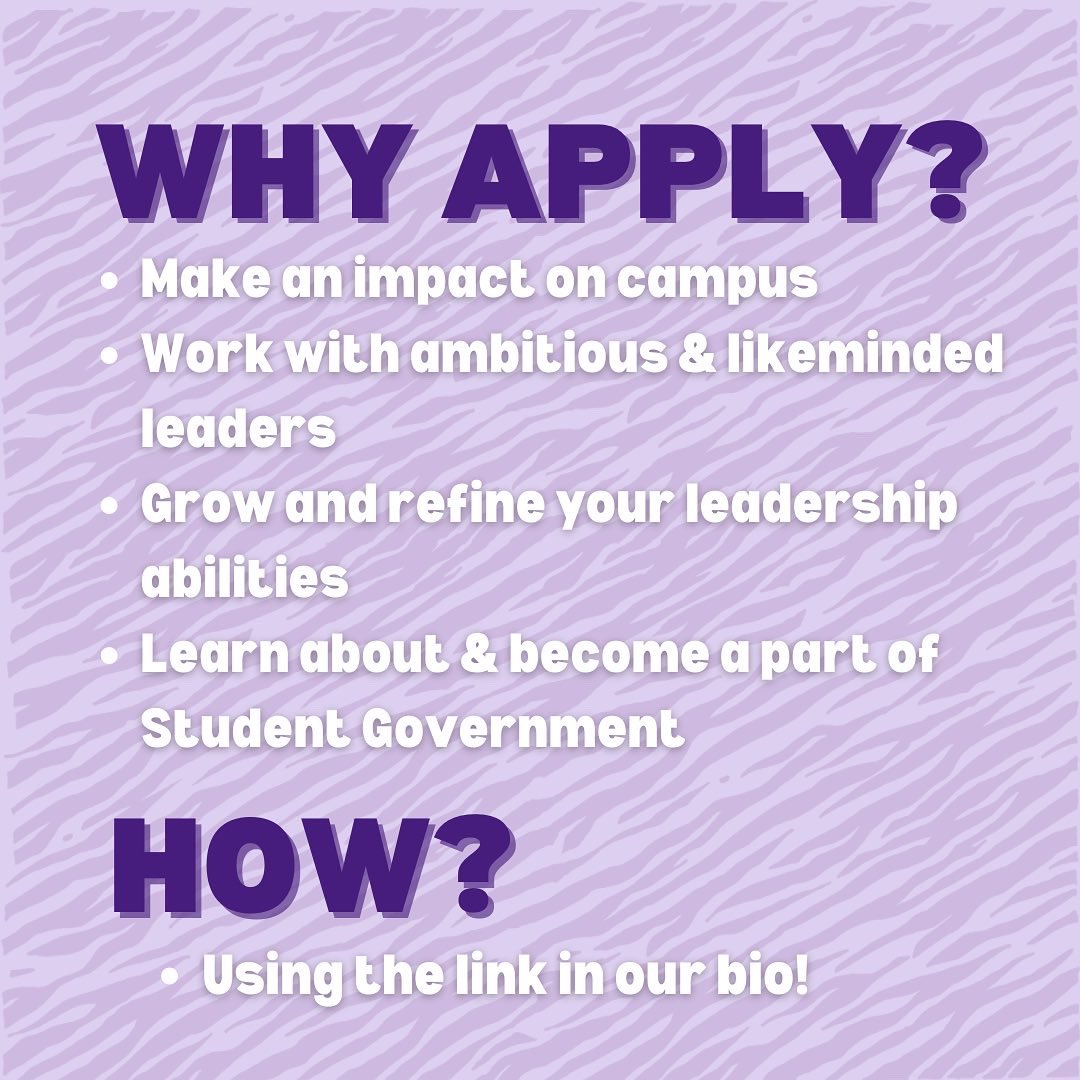 LSU Student Government tweet media