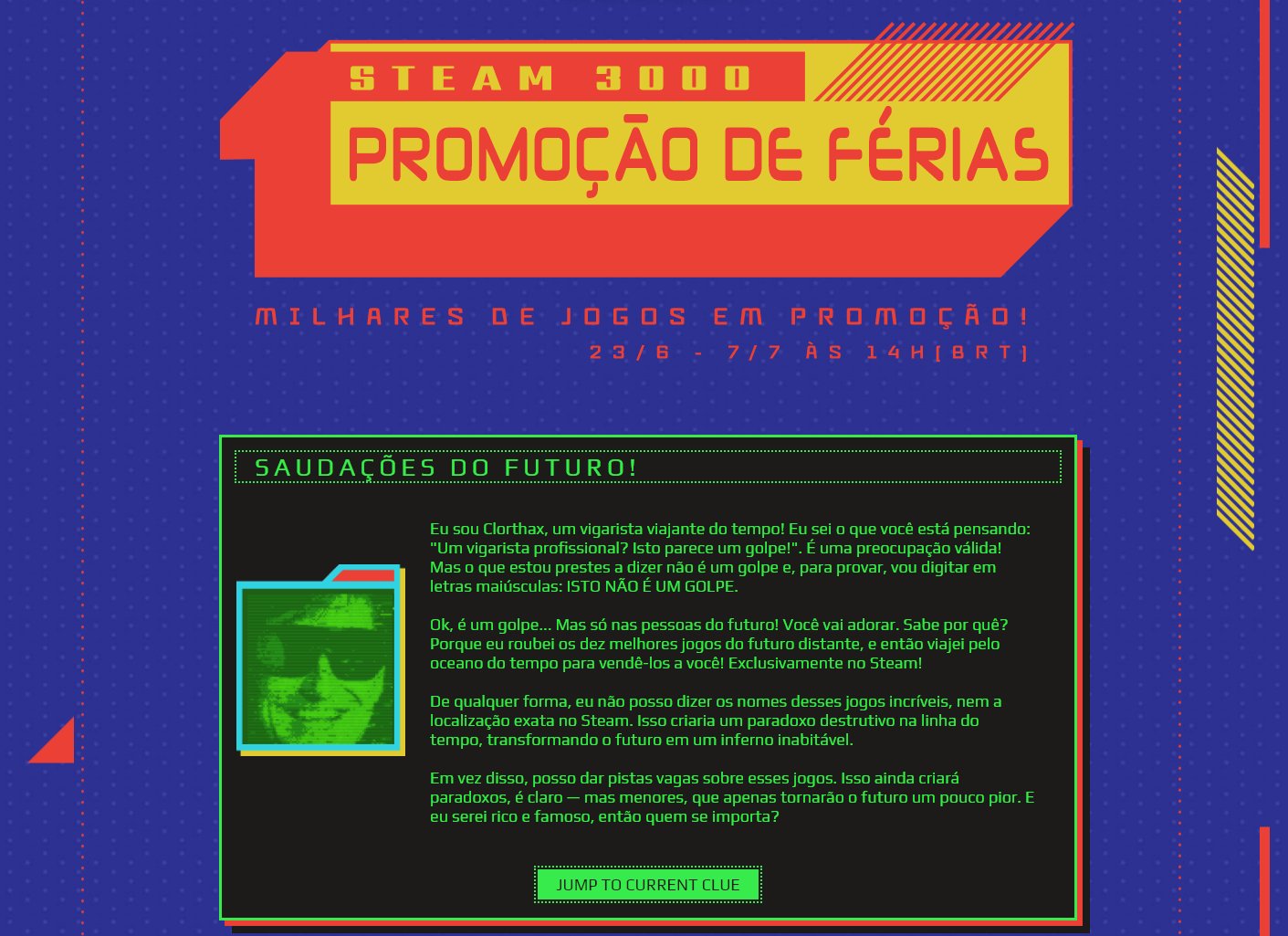 NÃO USE A STEAM VERDE! 