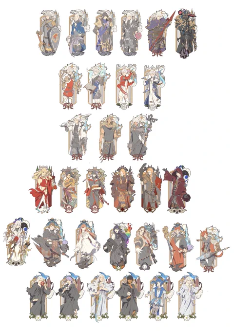 hi!! my etsy is open again with all my new ffxiv stuff including new character keychains and prints! please note some items are low stock/on preorder. https://t.co/wwcm6YqbNo 