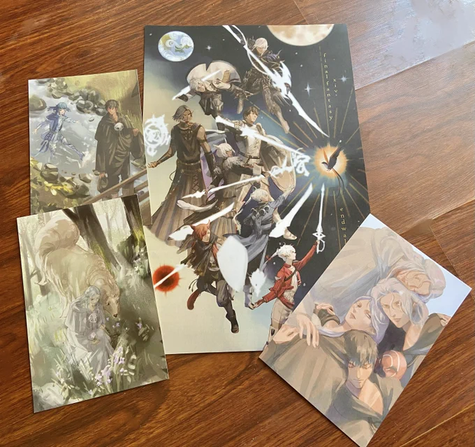 hi!! my etsy is open again with all my new ffxiv stuff including new character keychains and prints! please note some items are low stock/on preorder. https://t.co/wwcm6YqbNo 