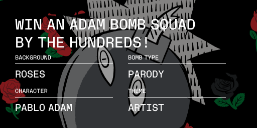 Ledger (@ledger) on Twitter photo 5, 4, 3, 2, 1…BOOM! 💣 💣
For the third and final of our NFT giveaways, we’re giving away not one, but TWO NFTs from <a href="/AdamBombSquad/">Adam Bomb Squad</a>!
Want to win one of these 💣 NFTs? Scroll down to learn more 👇
T&C: bit.ly/3aWZ0L8 5, 4, 3, 2, 1…BOOM! 💣 💣
For the third and final of our NFT giveaways, we’re giving away not one, but TWO NFTs from <a href="/AdamBombSquad/">Adam Bomb Squad</a>!
Want to win one of these 💣 NFTs? Scroll down to learn more 👇
T&C: bit.ly/3aWZ0L8