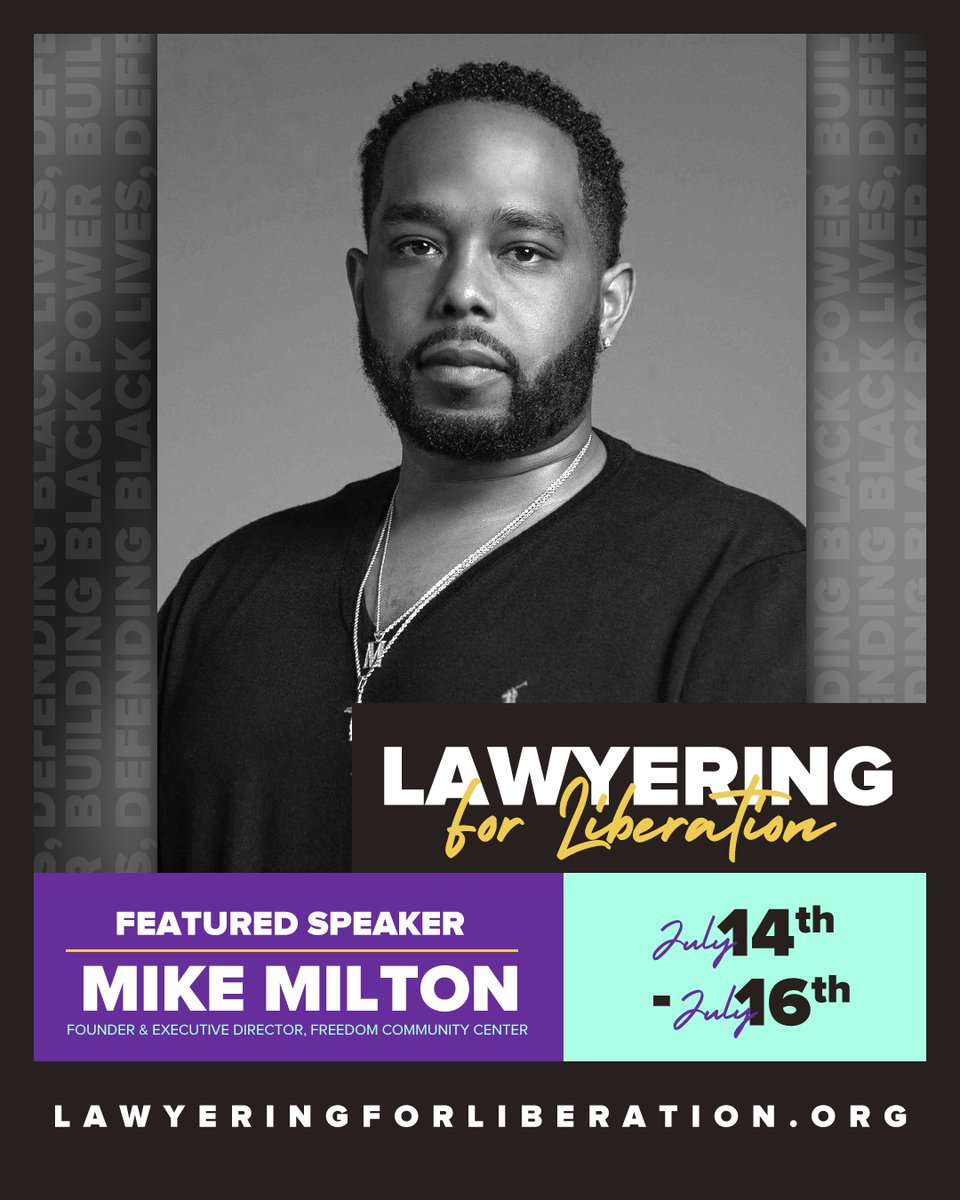 Mike is the Founder of Freedom Community Center. He aims to build on the radical Black faith tradition of nonviolence &amp; civil rights. <a href="/MikeAMilton314/">Mike Milton</a> has facilitated nonviolence/peacemaking groups, &amp; organized communities to expand Black political power among millennials. ⁠