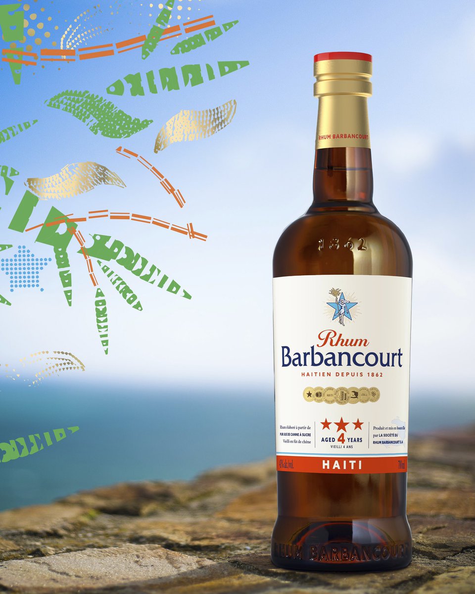 barbancourtHT's tweet photo. Let’s rethink Summer! 

☀️🥃🇭🇹

Un été de nouveautés! 

#newpackaging #ComingSummer2022 #Ete2022 #rhumbarbancourt #Barbancourt160 #Haiti https://t.co/WPWskvFn6W