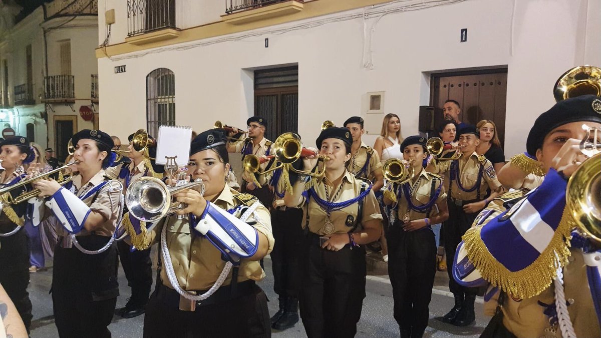 moraosalhgrande's tweet photo. Retreta de la Banda de Cornetas y Tambores con Escuadras de Gastadores y Guiones @Boinas_Negras. #DíadeJesús22 #AlhaurinelGrande #CofradiasMLG https://t.co/Oy5V4hm5o2