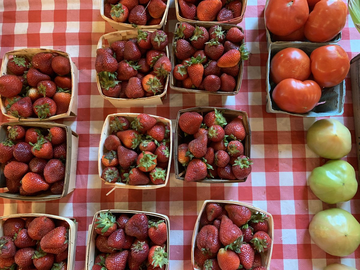 EdinburghIN's tweet photo. Edinburgh Farmers Market is underway! Thursdays 4-7pm in downtown. Heat has it located inside Community Center! https://t.co/QtwKVD9Zwh