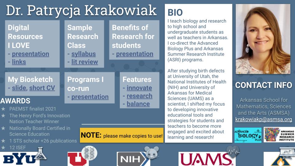 DrWhitneyHolden's tweet photo. #AdvancedBioPlus is a teacher PD program at #ASMSA. 83 Arkansas teachers from 71 schools have improved content knowledge and pedagogical skills in this program. I work with ASMSA's Dr. Krakowiak to make our collaborative and passionate community of AP Bio teachers possible. https://t.co/fvML9R8pbf