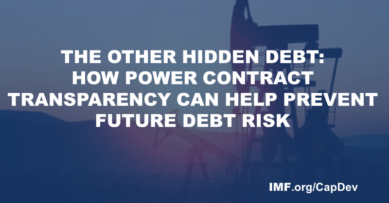 imfcapdev's tweet photo. "Just like contracts for oil, mining, and sovereign debt where disclosure is now an accepted norm, power contracts with a direct or indirect sovereign guarantee should be publicly disclosed", argue @energyforgrowth's @toddjmoss and @rushaiyatanko on the IMF's PFM Blog.