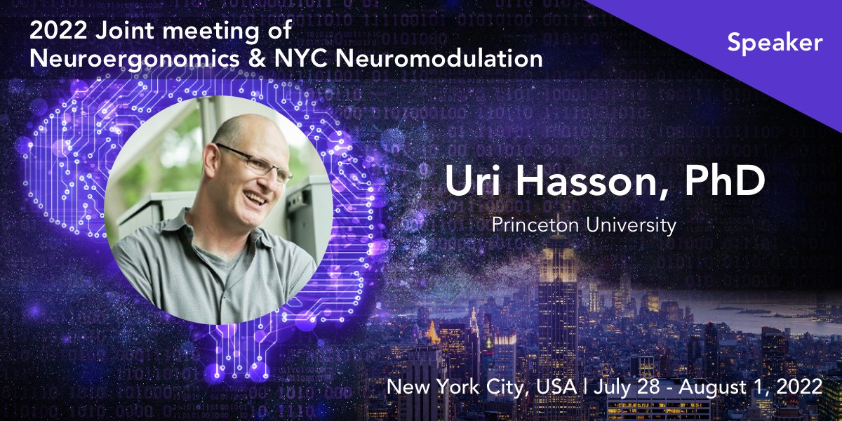 NEUROMODEC (@neuromodec) on Twitter photo Dr. Uri Hasson @HassonUri from <a href="/HassonLab/">Hasson Lab</a> will be speaking on "Brain-to-brain coupling: A mechanism for creating & sharing a social world/Narratives: fMRI data for evaluating models of naturalistic language comprehension" in session 9 of #2022NNN.
👉bit.ly/3D6P63J Dr. Uri Hasson @HassonUri from <a href="/HassonLab/">Hasson Lab</a> will be speaking on "Brain-to-brain coupling: A mechanism for creating & sharing a social world/Narratives: fMRI data for evaluating models of naturalistic language comprehension" in session 9 of #2022NNN.
👉bit.ly/3D6P63J