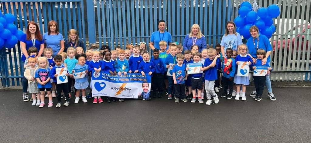 sorrelsam's tweet photo. Grandsons nursery school remembering and supporting #NoahDonohoe #jtruth https://t.co/3YtCNaPlng